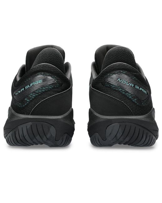 Asics Black Nova Surge Low Sea Glass' for men