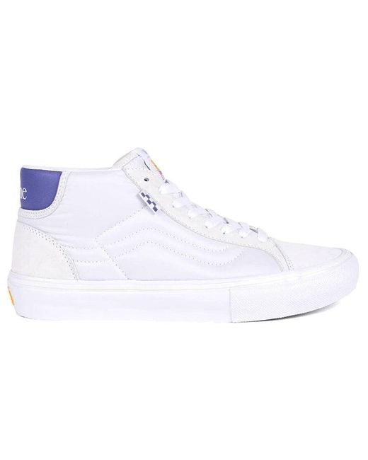 Vans White Dime X Skate Mid Skool Ltd 'Off' for men