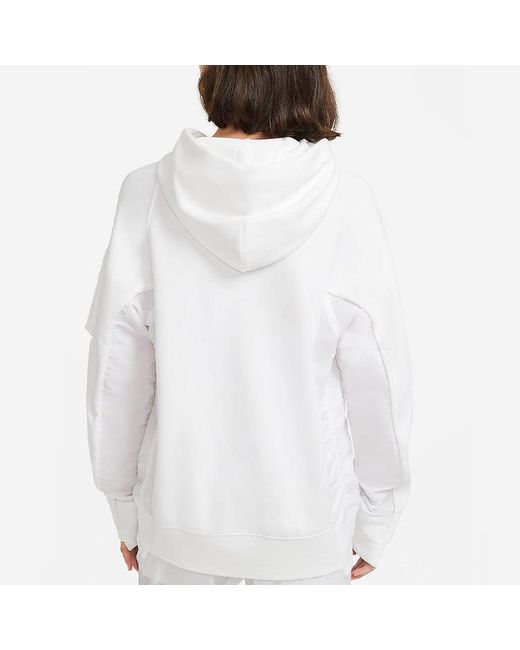 Nike White X Sacai Hoodie for men