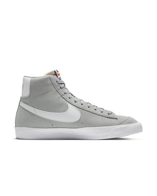 Nike Gray Blazer Mid '77 Suede 'Light Smoke' for men