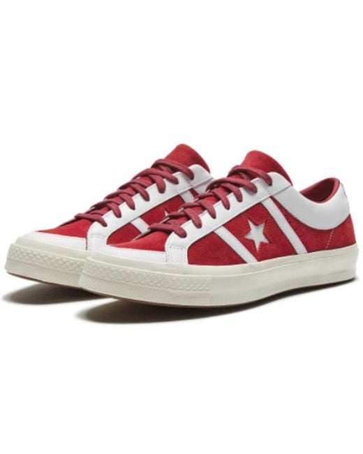 Converse Red One Star Academy for men