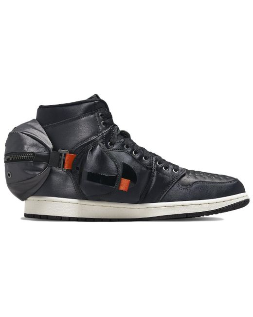 Men's shoes Air Jordan 1 High Strap Dark Grey/ Dark Grey