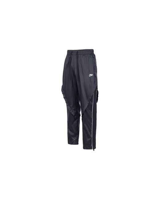 Nike Blue Lwt Track Pant Casual Sports Lacing Woven Long Pants/Trousers Autumn for men