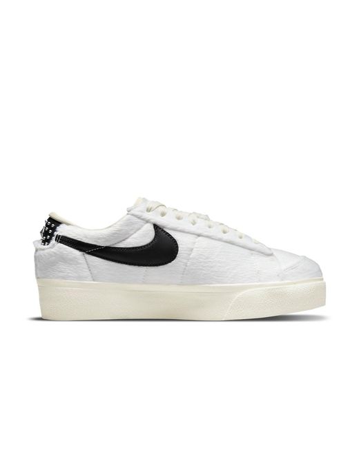 Nike White (Wmns) Blazer Low Platform 'Culture Day'