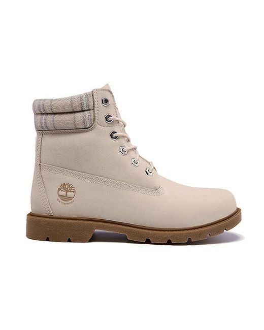 Timberland Natural Lindon Woods 6 Inch Waterproof Boot