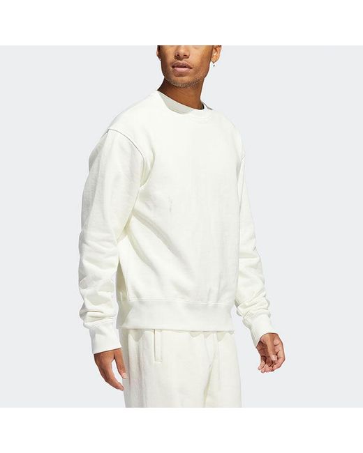 Adidas White X Pharrell Basic Sports Sweatshirt