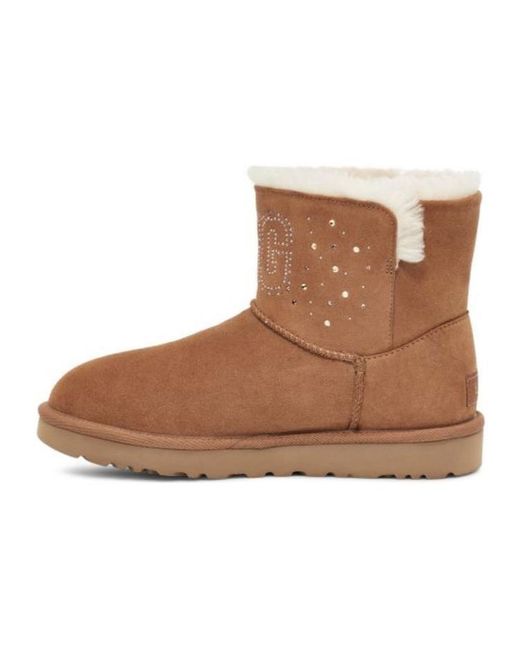 Ugg Brown (Wmns) Classic Gem Mini
