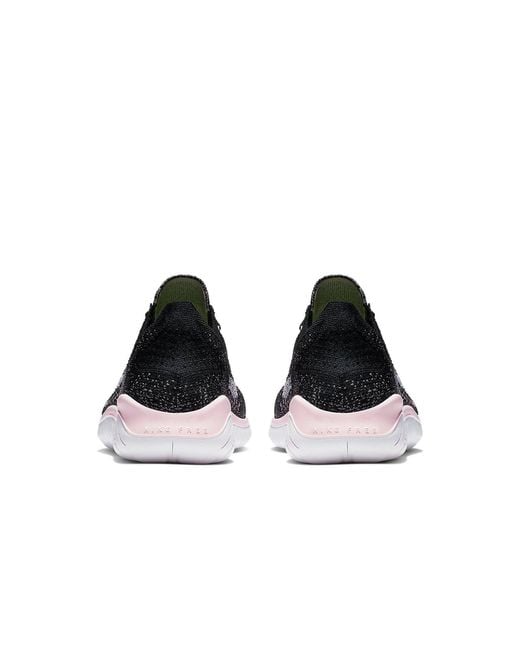 Nike Free Rn Flyknit 2018 Running Shoe (black) - Clearance Sale