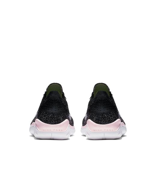Nike Free Rn Flyknit 2018 Running Shoe (black) - Clearance Sale