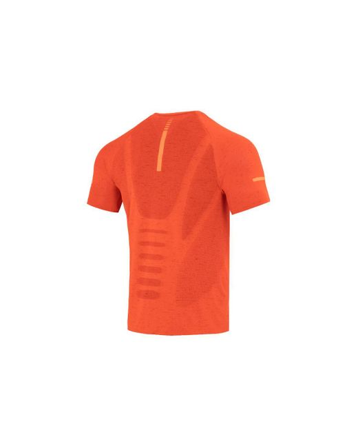 Under Armour Orange Vanish Seamless Running T-Shirt for men