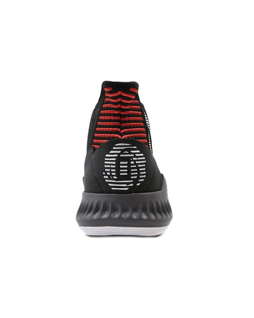 Adidas Black D Rose 9 Scarlet' for men