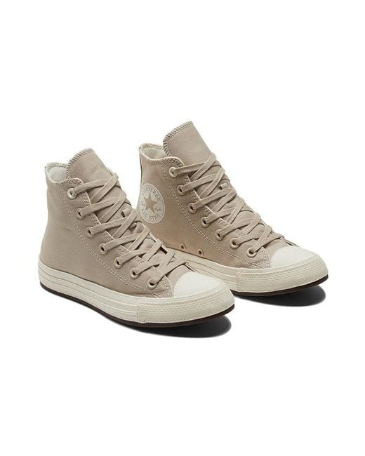 Converse Brown (Wmns) Chuck Taylor All Star High 'Beach Stone' for men