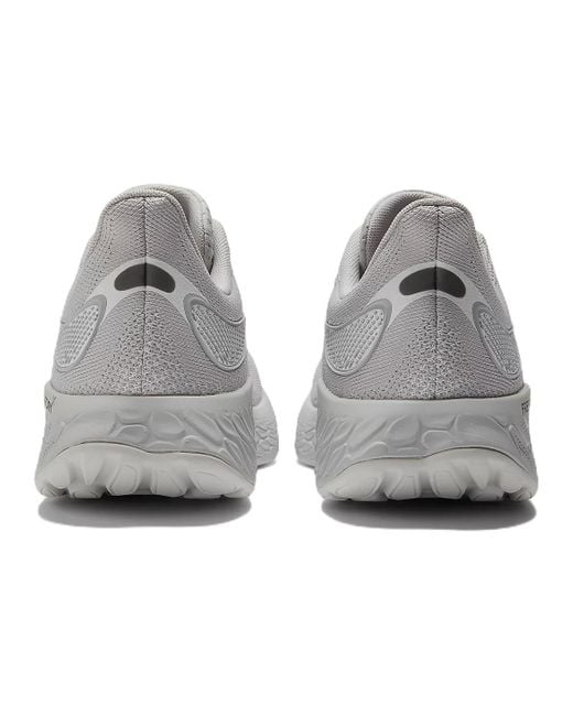 New Balance White Fresh Foam X 1080V12 'Rain Cloud Castlerock' for men
