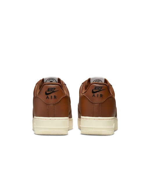 Nike Brown Air Force 1 '07 Premium Vintage 'Certified Fresh for men