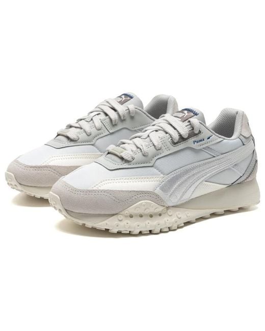 PUMA White Blacktop Rider 'Neo Vintage' for men