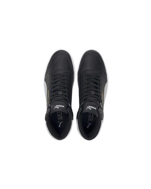 PUMA Black Shuffle Mid for men