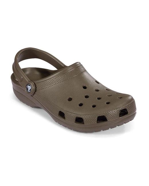 CROCSTM Brown Classic Clog for men
