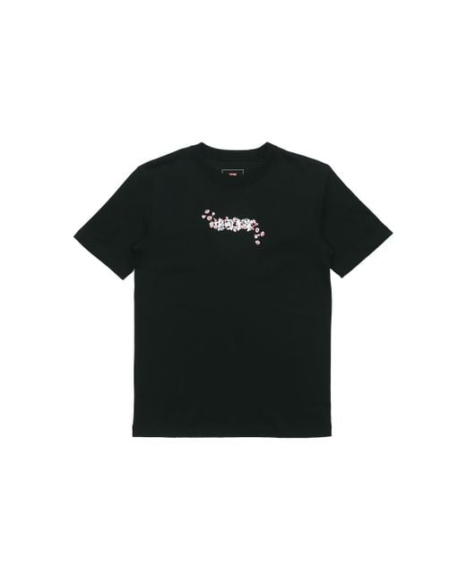 Li-ning Black Sakura Graphic T-shirt for men