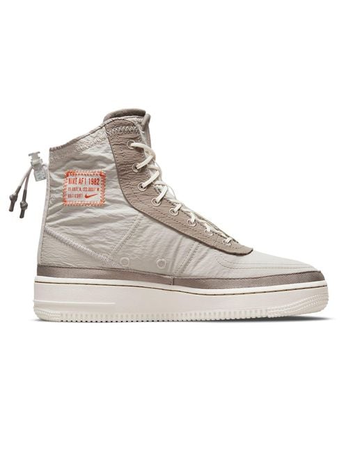 Nike Gray Air Force 1 Af1 Shell