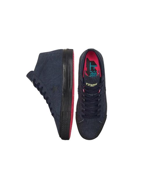 Converse Blue One Star Pro Mid 'Heart Of The City for men