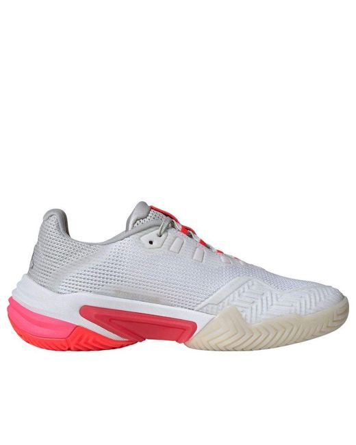 Adidas White Barricade 13 'Champagne Metallic Lucid' for men