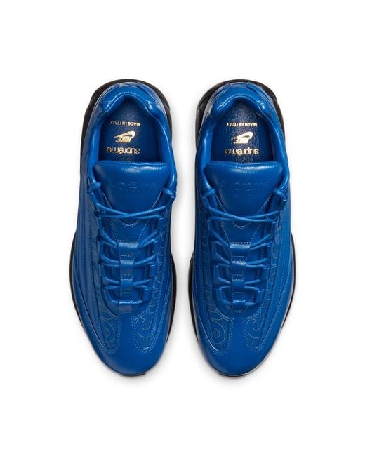 Nike Blue X Supreme Air Max 95 Lux 'Hyper Cobalt' for men