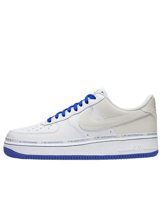 Nike Uninterrupted X Air Force 1 Low Qs 'more Than' in Blue for Men | Lyst
