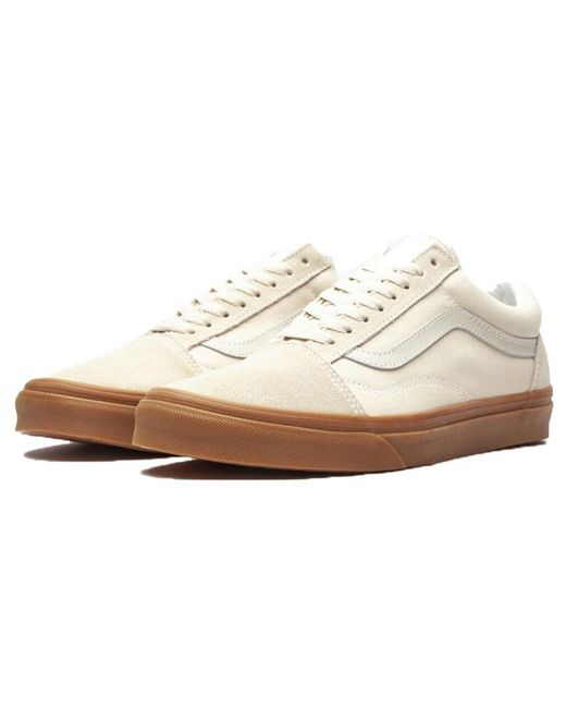 Vans White Old Skool 'Oatmeal Gum' for men