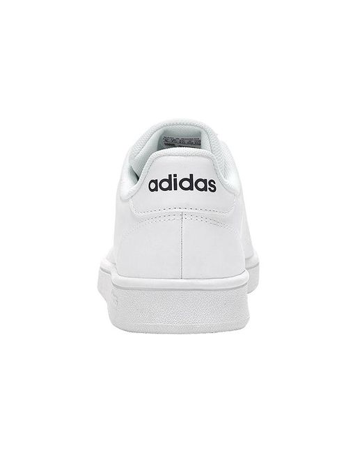 Adidas White Advantage Base Trace' for men