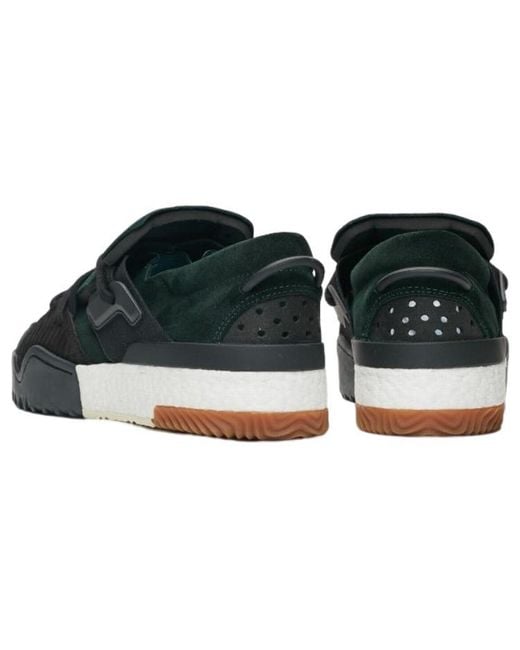 Adidas Black Alexander Wang X Aw Bball Low Night' for men