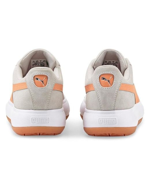 PUMA White (Wmns) Suede Mayu