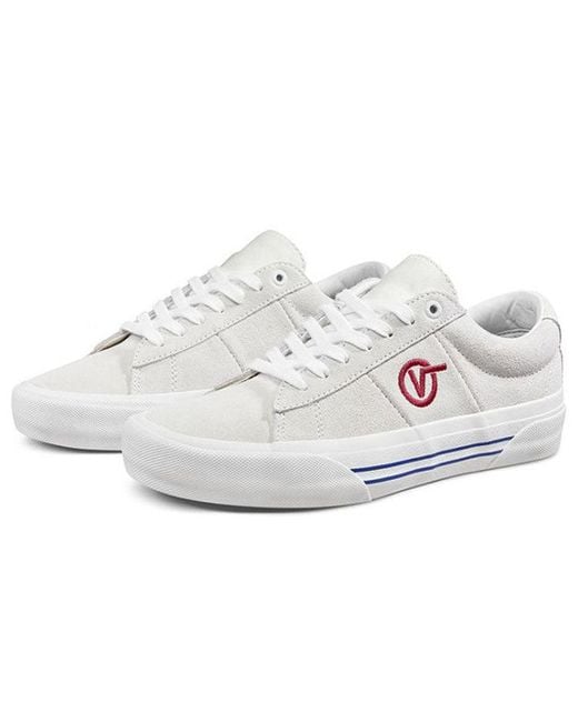 Vans White Saddle Sid Pro 'Marshmallow' for men