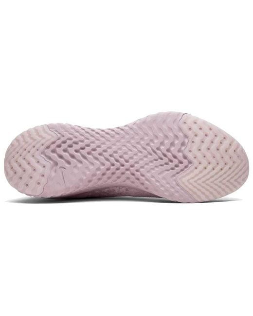 Nike Purple Epic React Flyknit 'Pearl' for men