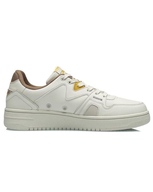Li-ning White Sports Fashion Skateboarding for men