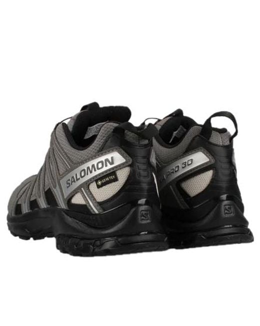 Salomon Brown Xa Pro 3D Gore-Tex 'Pewter Cloud' for men