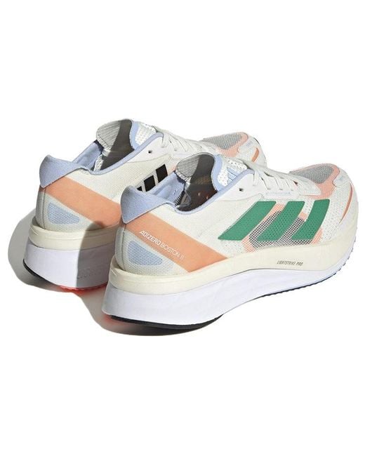 Adidas White (Wmns) Adizero Boston 11' Tint Court'