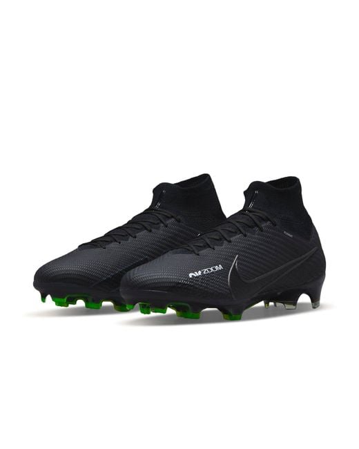 Nike Black Mercurial Superfly 9 Elite Fg 'Shadow Pack' for men