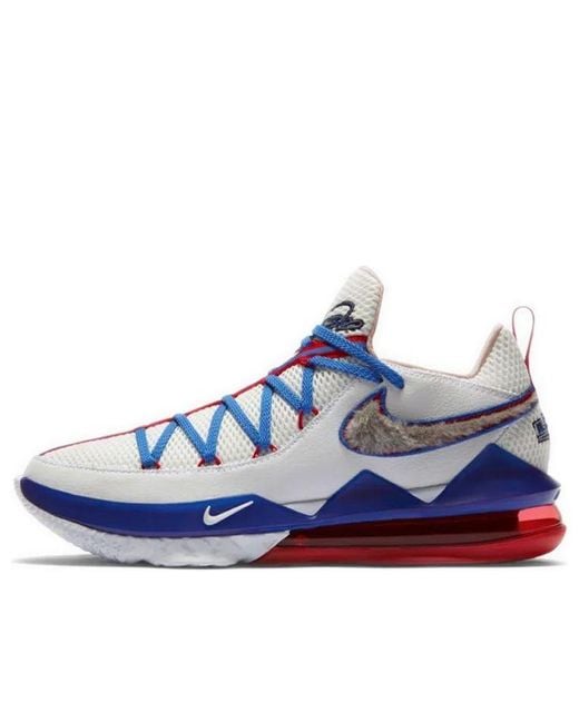 Nike Blue Lebron 17 Low 'Tune Squad' for men