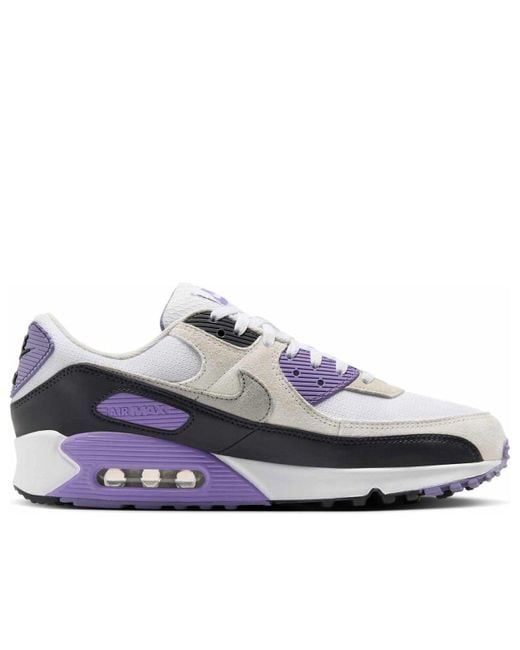 Nike Blue Air Max 90 Dusty Amethyst Photon Dust Light Smoke' for men