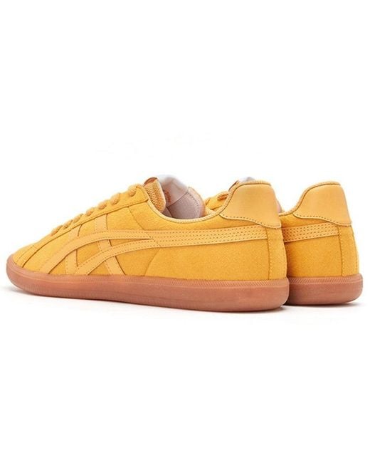 Onitsuka Tiger Yellow Dd Trainer Gum' for men