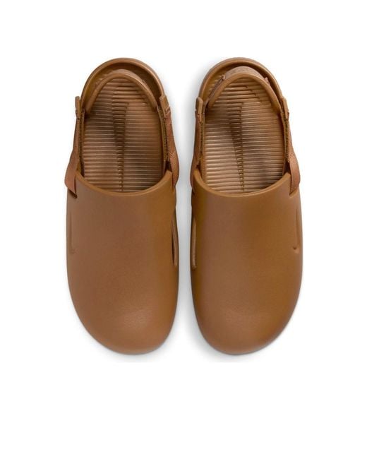 Nike Brown Calm Mule 'Light British' for men