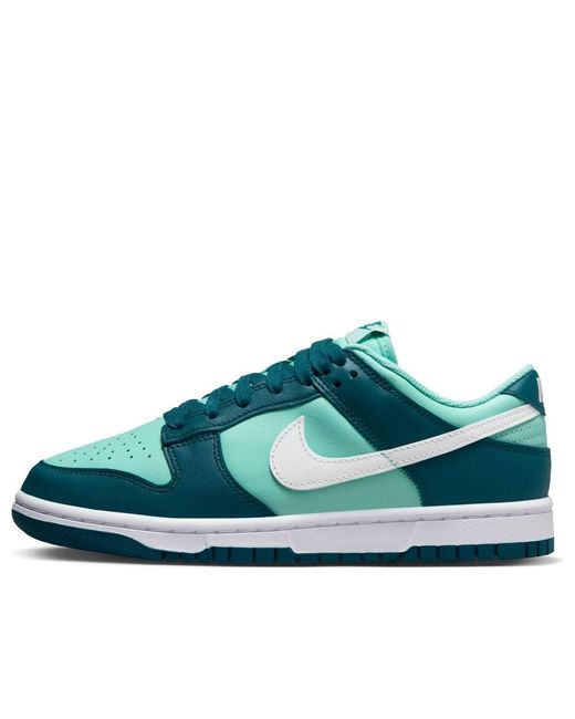 Nike Blue Dunk Low Womens Shoes Size - 8