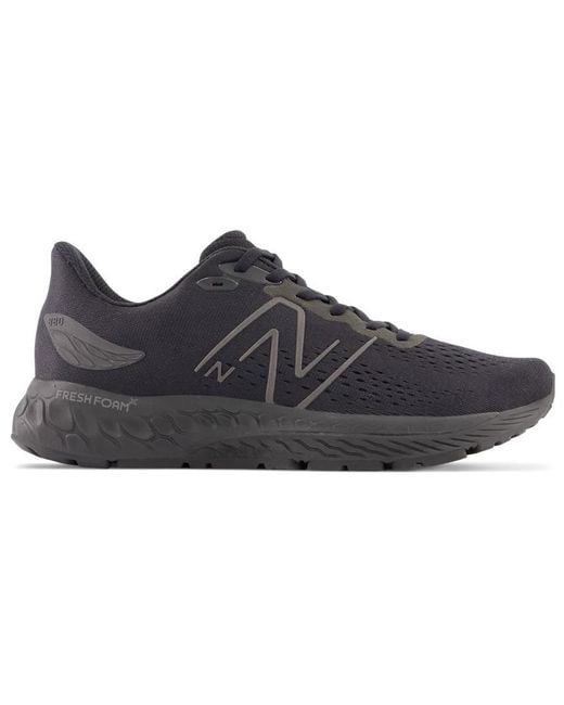 New Balance Fresh Foam X 880v12 Black/black Metallic 7.5 D - Wide for men