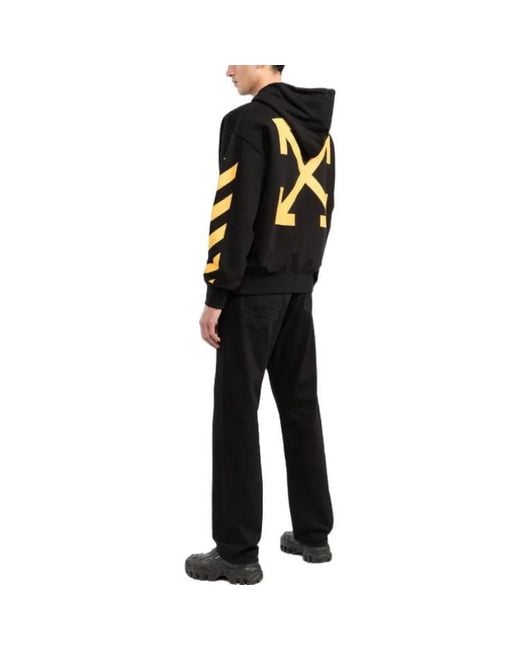 Off-White c/o Virgil Abloh Black Caravaggio Print Hoodie for men