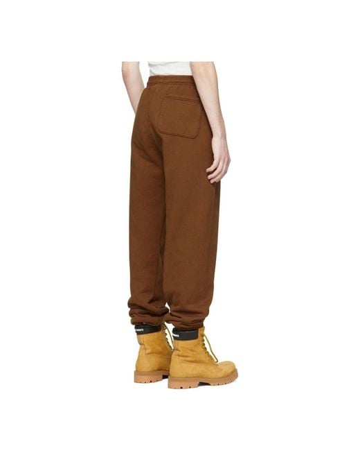 Drew House Brown Ssense Exclusive Cartoon Font Lounge Pants for men