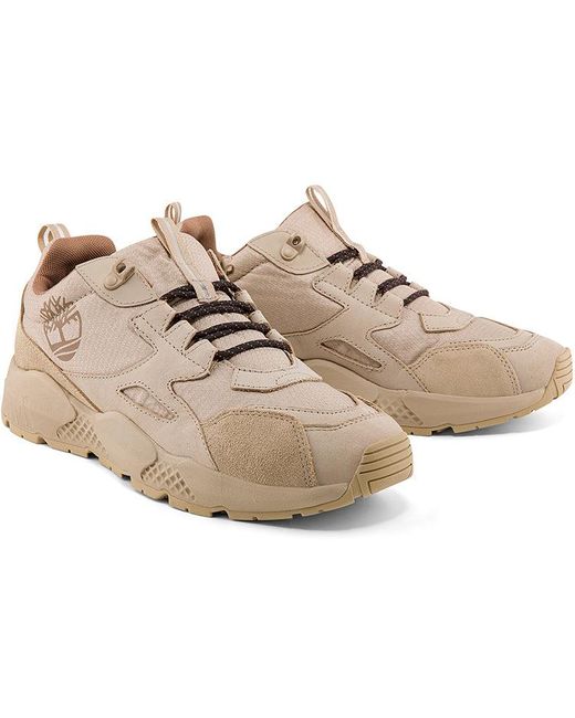 Timberland Natural Ripcord Arctra Low Trainers 'Light Suede' for men