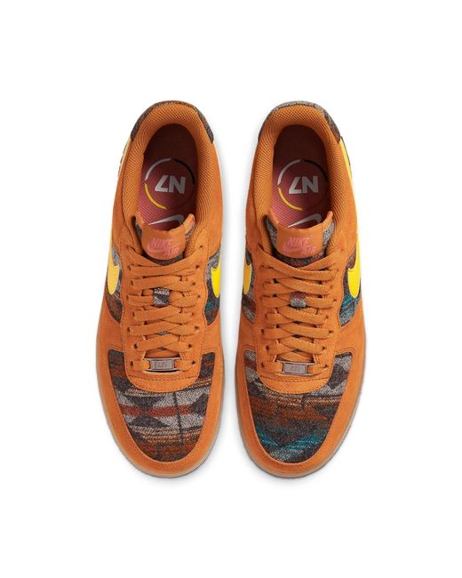 Nike Brown Air Force 1 Low 'N7 Pendleton' for men
