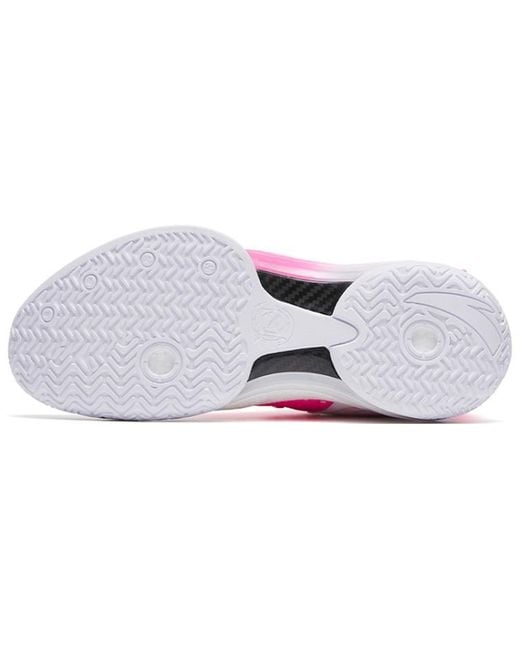 Anta Pink Shock Wave 4 Phosphor' for men