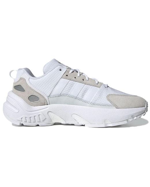 Adidas White Zx 22 Boost 'Crystal' for men