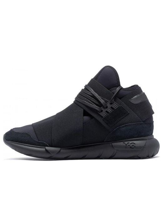 Adidas Blue Y3 Qasa High 'Triple' for men